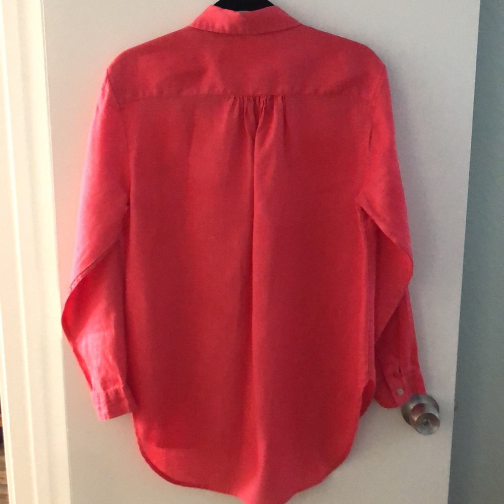 4️⃣ FOR $🔟! LANDS’ END OVERSIZED XS WOMEN’S BLOUSE - Picture 5 of 10